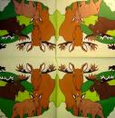 032 Deer - 3-ply - Künstler